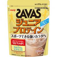 明治 SAVAS 青少年用蛋白质钙质 可可口味 ザバス ジュニア プロテイン ココア 210G