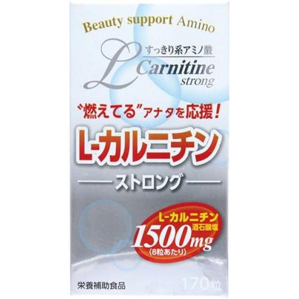 ウエルネスジャパン 健康辅助食品 L－カルニチンストロング 170粒